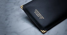Load image into Gallery viewer, Jacques Marie Mage - Softcase Leather Pouch - Black Leather