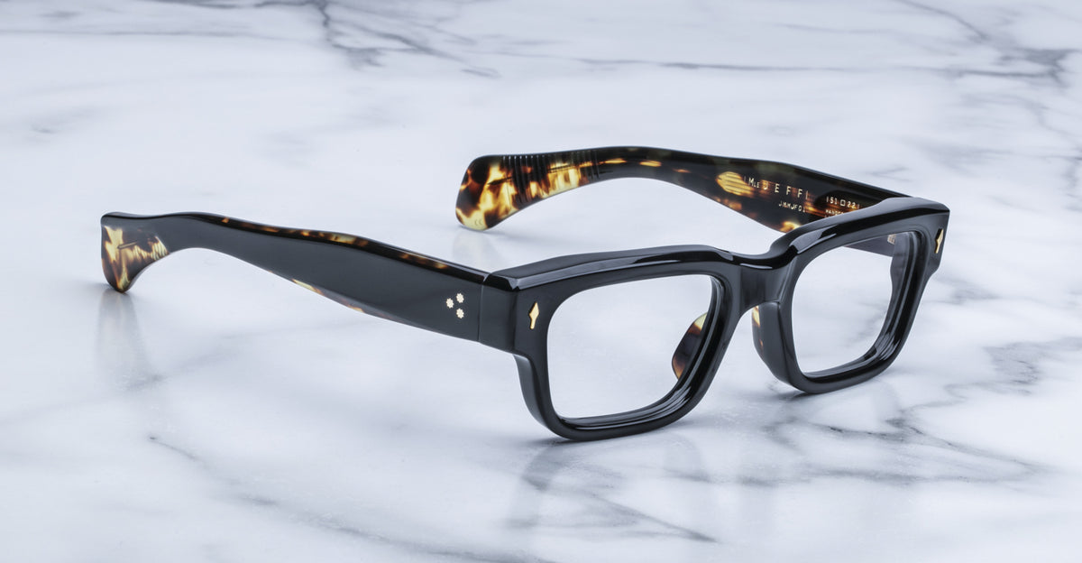 JACQUES MARIE MAGE ×JEFF JACQUES MARIE MAGE Jeff Square-Frame Acetate and Gold-Tone