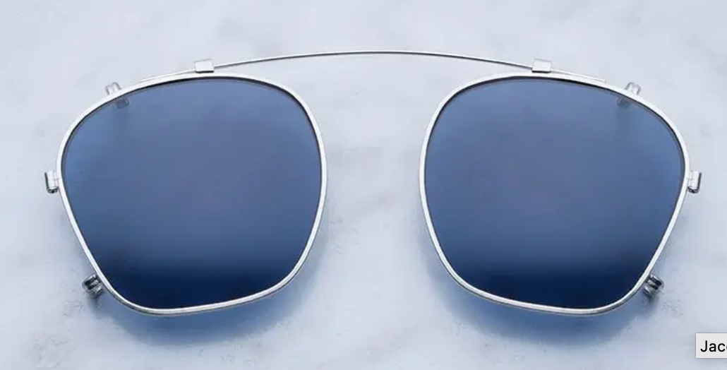 Jacques Marie Mage - ZEPHIRIN Clip-on - Silver/Blue
