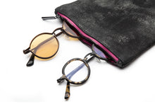 Load image into Gallery viewer, SM16 X Asher G. - “PunKouture” Softcase Leather Pouch - Acid Black

