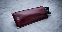 Load image into Gallery viewer, Jacques Marie Mage - Softcase Leather Pouch - Burgundy Leather
