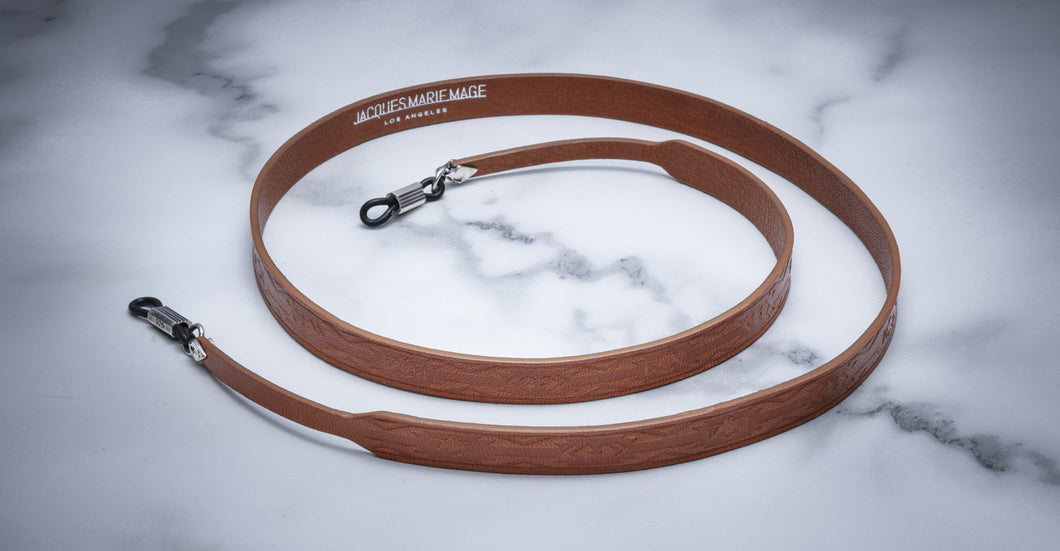 Jacques Marie Mage - Tooled Strap - Brown