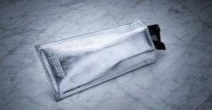 Jacques Marie Mage - Softcase Leather Pouch - Silver Leather