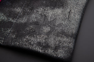 SM16 X Asher G. - “PunKouture” Softcase Leather Pouch - Acid Black