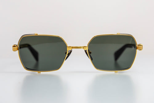 Balmain Armour (Black/Gold) Sunglasses - Black/Gold