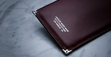Load image into Gallery viewer, Jacques Marie Mage - Softcase Leather Pouch - Burgundy Leather
