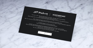 Jacques Marie Mage - JEFF Noir