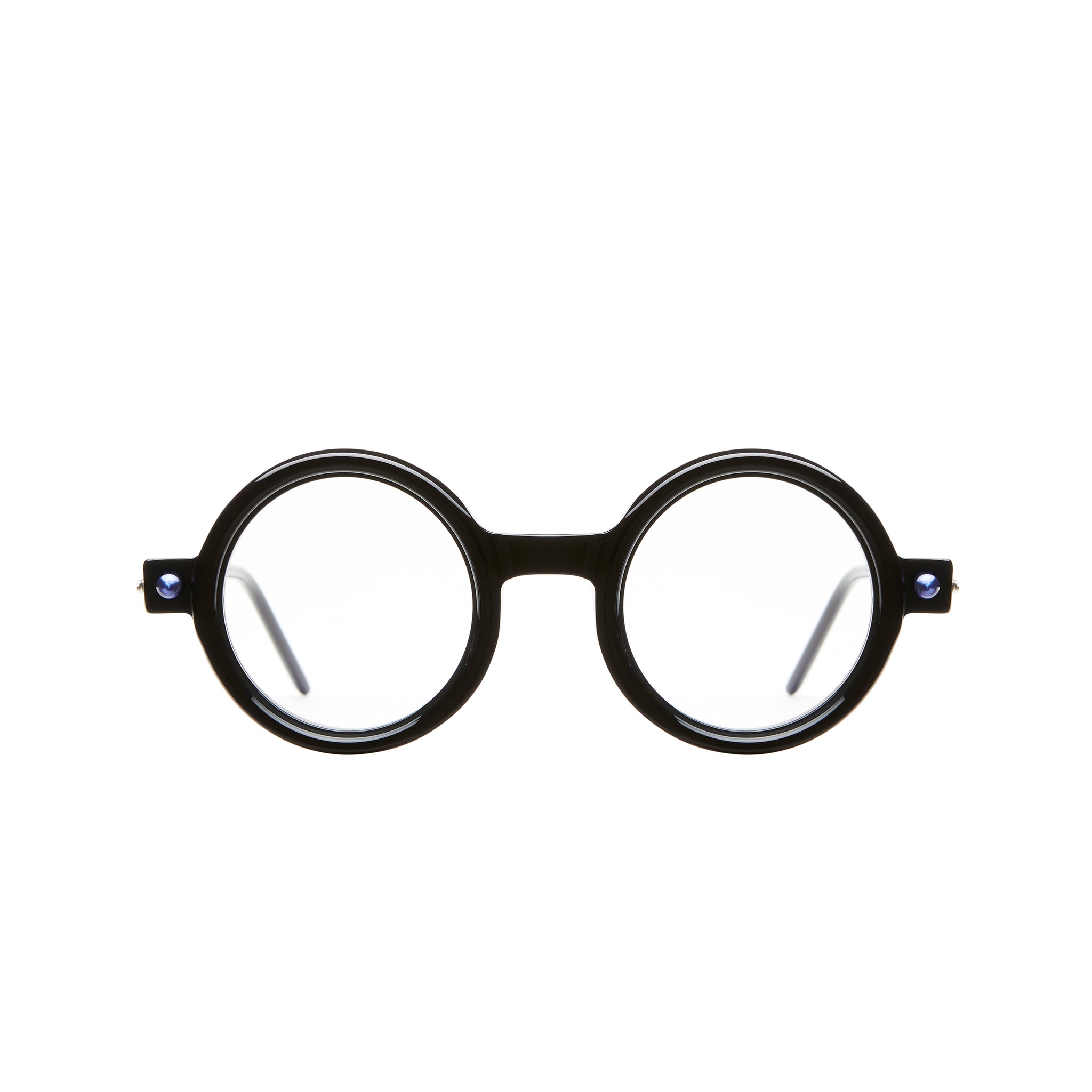 Lunettes KUBORAUM MASK S2 BLACK - Modèle Rond Unisex - Acétate Italien - Neuf Avec étiquettes