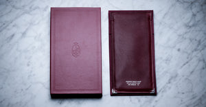 Jacques Marie Mage - Softcase Leather Pouch - Burgundy Leather