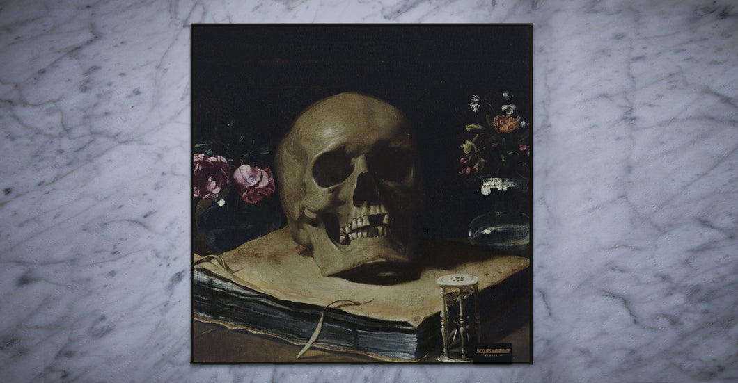 Jacques Marie Mage - Cleaning Cloth - Vanitas Skull Rose